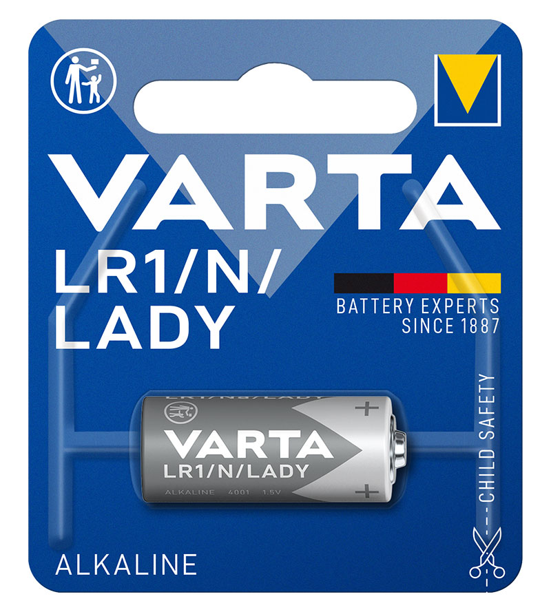 Varta batterij 4001 lady LR1