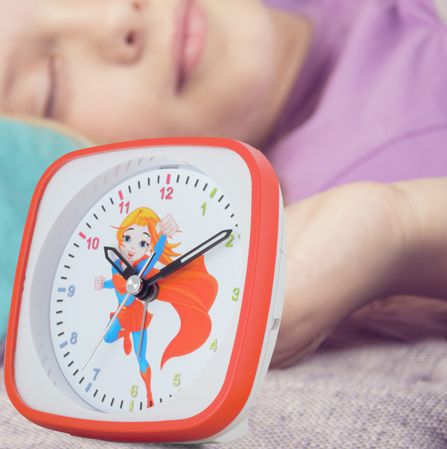 SELVA Exclusive children's alarm clock, silent