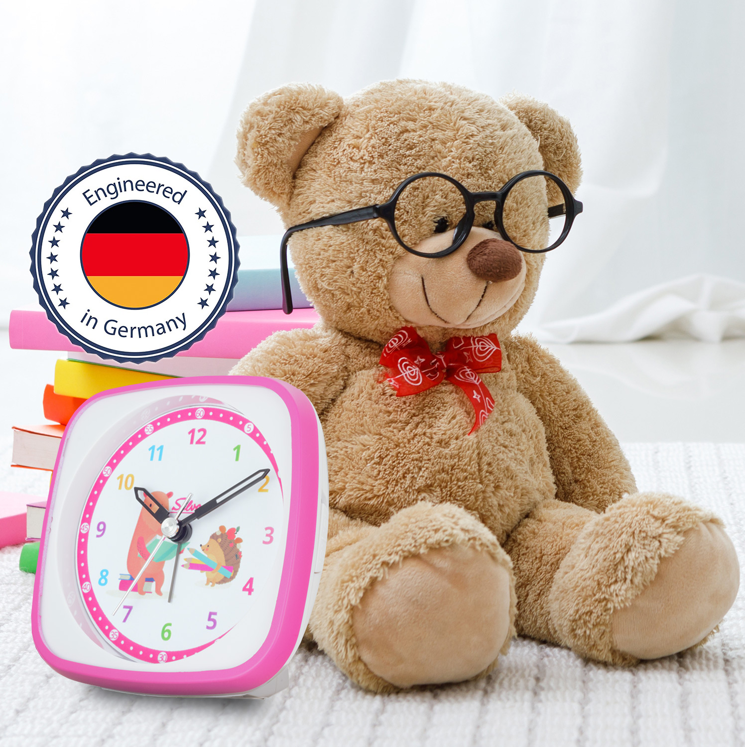 SELVA Exclusive children's alarm clock, silent