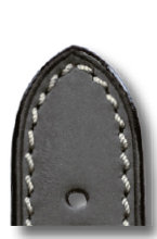Lederband Tucson 22 mm grijs