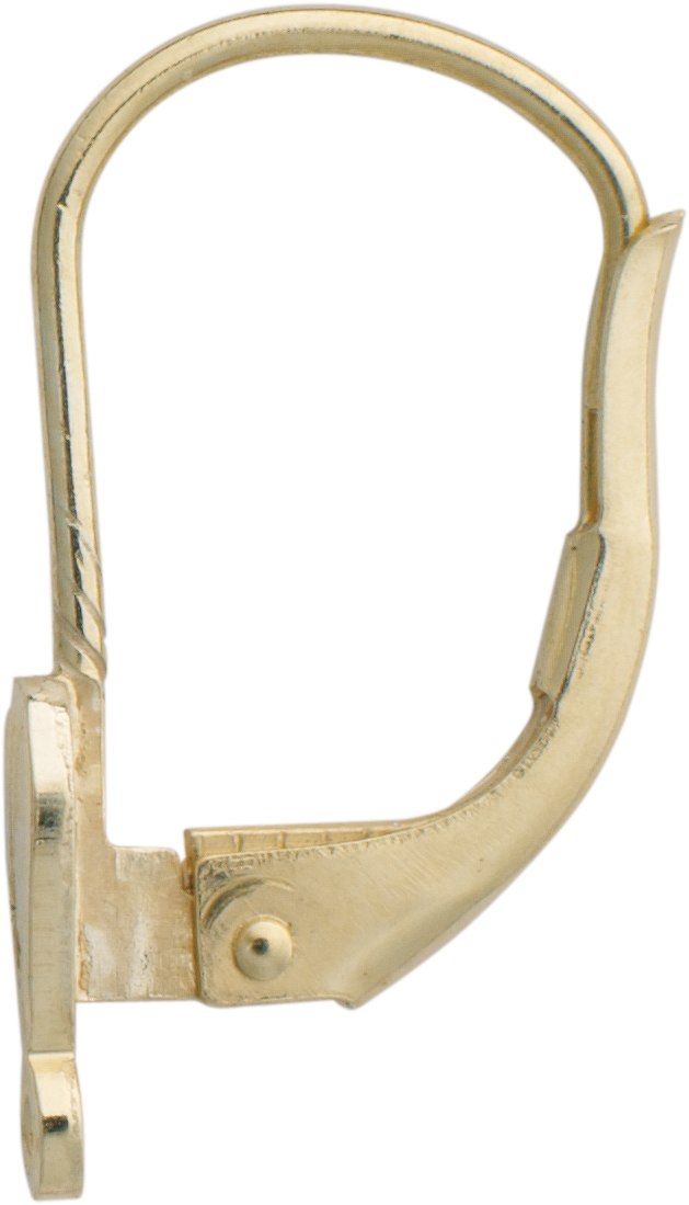 _ Lever back eye across gold 333/-Gg