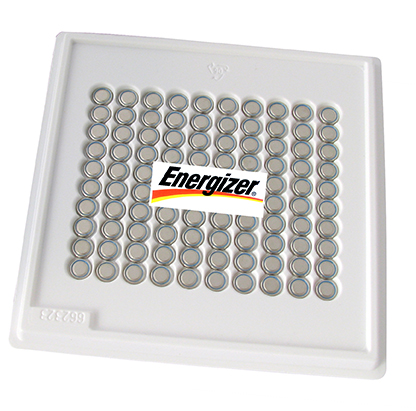 Energizer 362 button cell on pallet