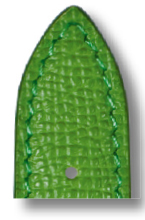 _ Leather strap Pasadena 16mm apple green