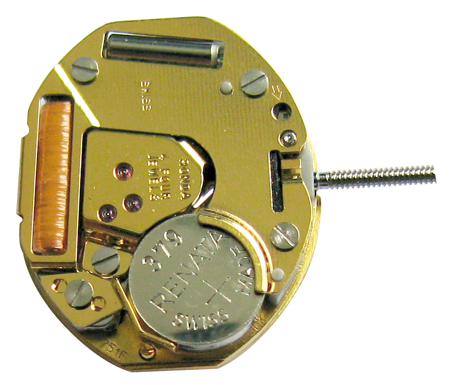 Watch movement quartz Ronda 751 E SP Gold, hour H 1.57 Standard