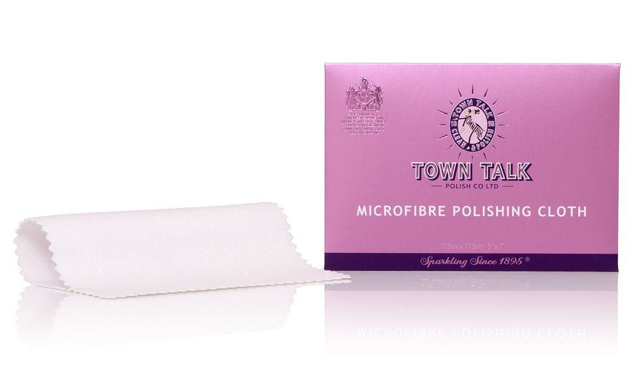 Mr Town Talk microfibre polishing cloth 12.5cm x 17.5cm