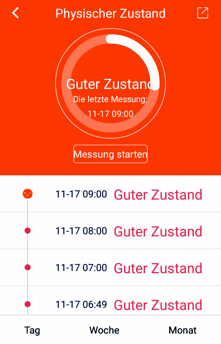 Fitness Tracker, grün