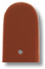 Pasek skórzany Merano 20mm cognac gładki