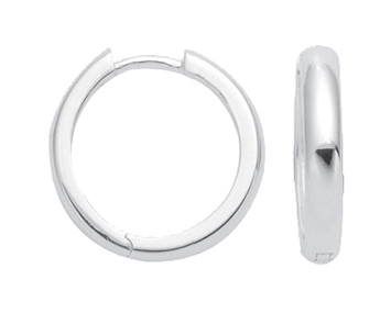 Creolen 3 Paar Silber 925/- Ø 17,00mm