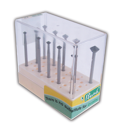 TS setting bur assortment 90°, fine teeth