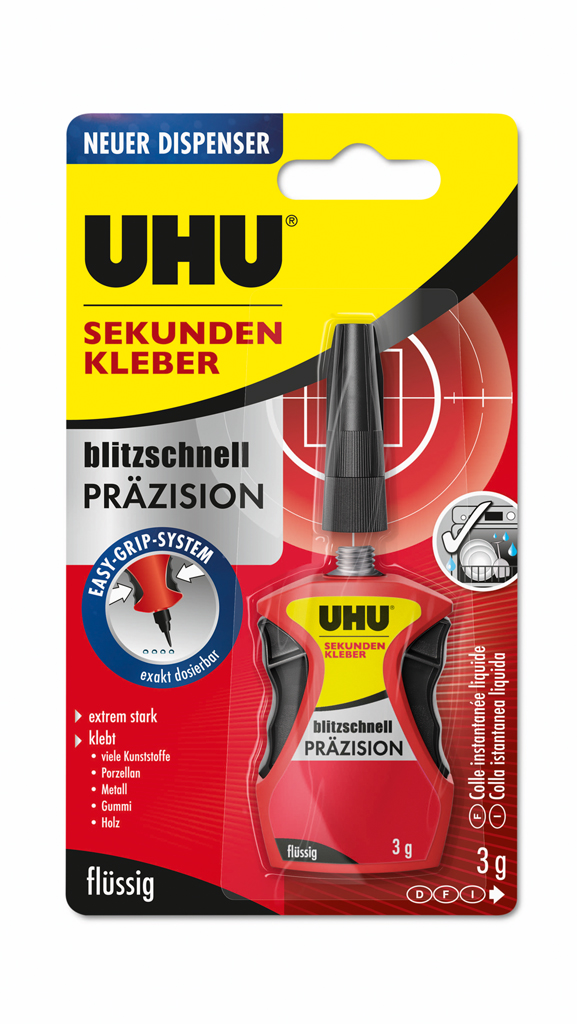 UHU super glue lickety-split precision 3g