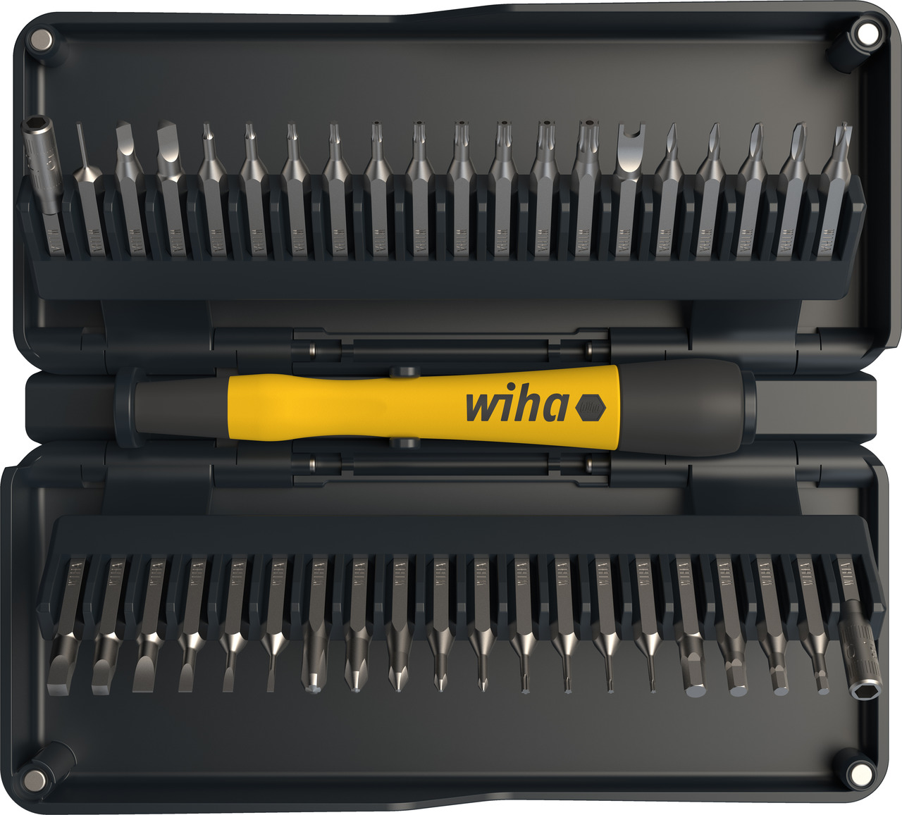 WIHA micro bit set - for filigree work, with ESD handle