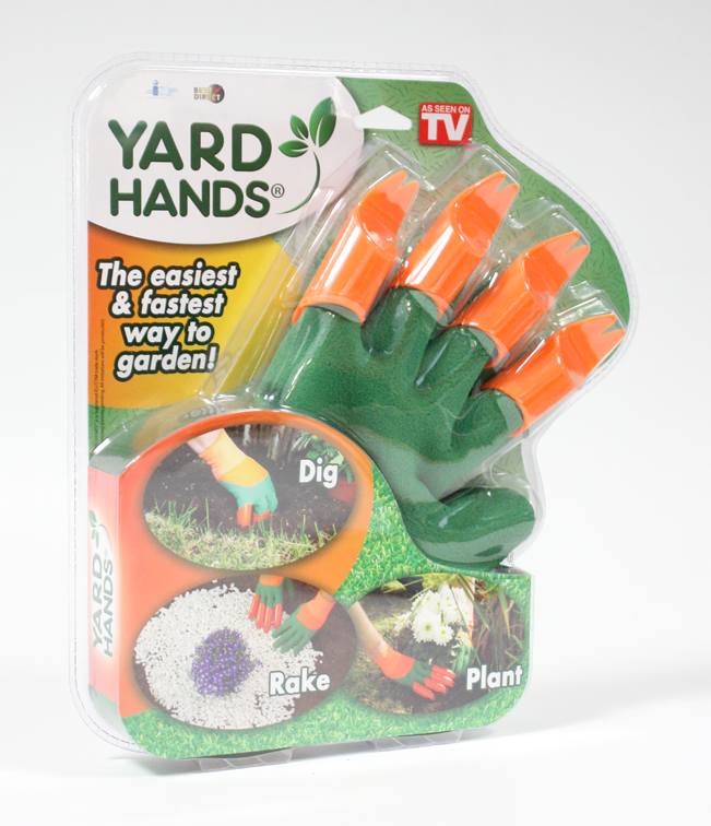 Garden gloves with claws