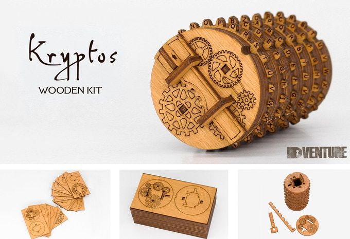 Kit Kryptos - Cryptex - The transportable safe