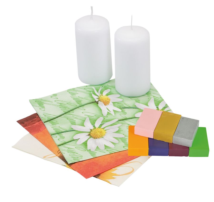 Candle decorating kit