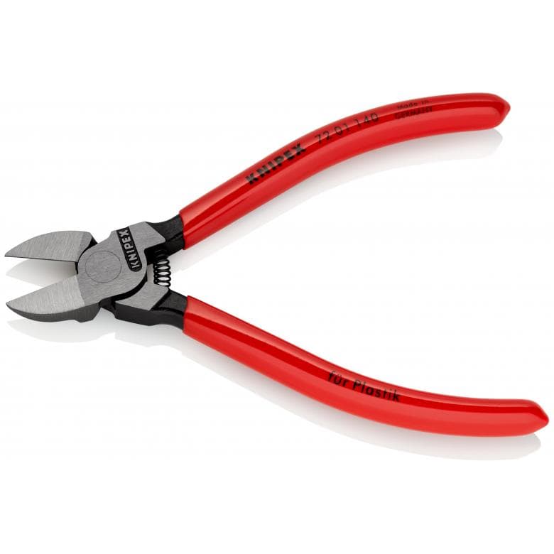 Knipex Seitenschneider für Kunststoff, Länge 140mm