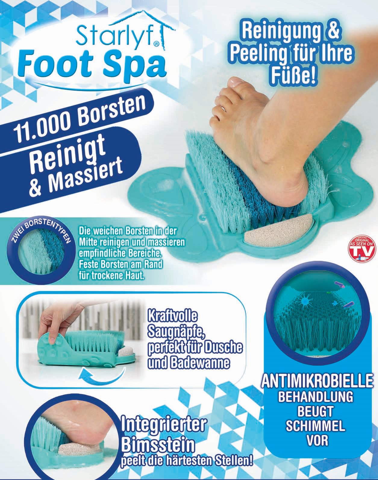Foot Spa - Reinigung und Peeling für Ihre Füße