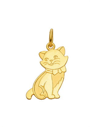 Pendant gold 333/GG cat