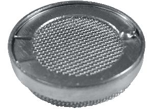 _ Cleaning basket, dia. 27 x H 12 Bergeon with clamping spring for cover
