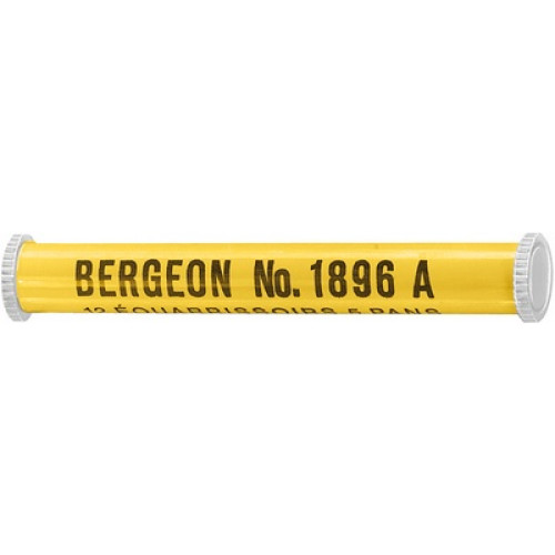 Bergeon reamer set Ø 1.14 to 2.75mm, set of 12