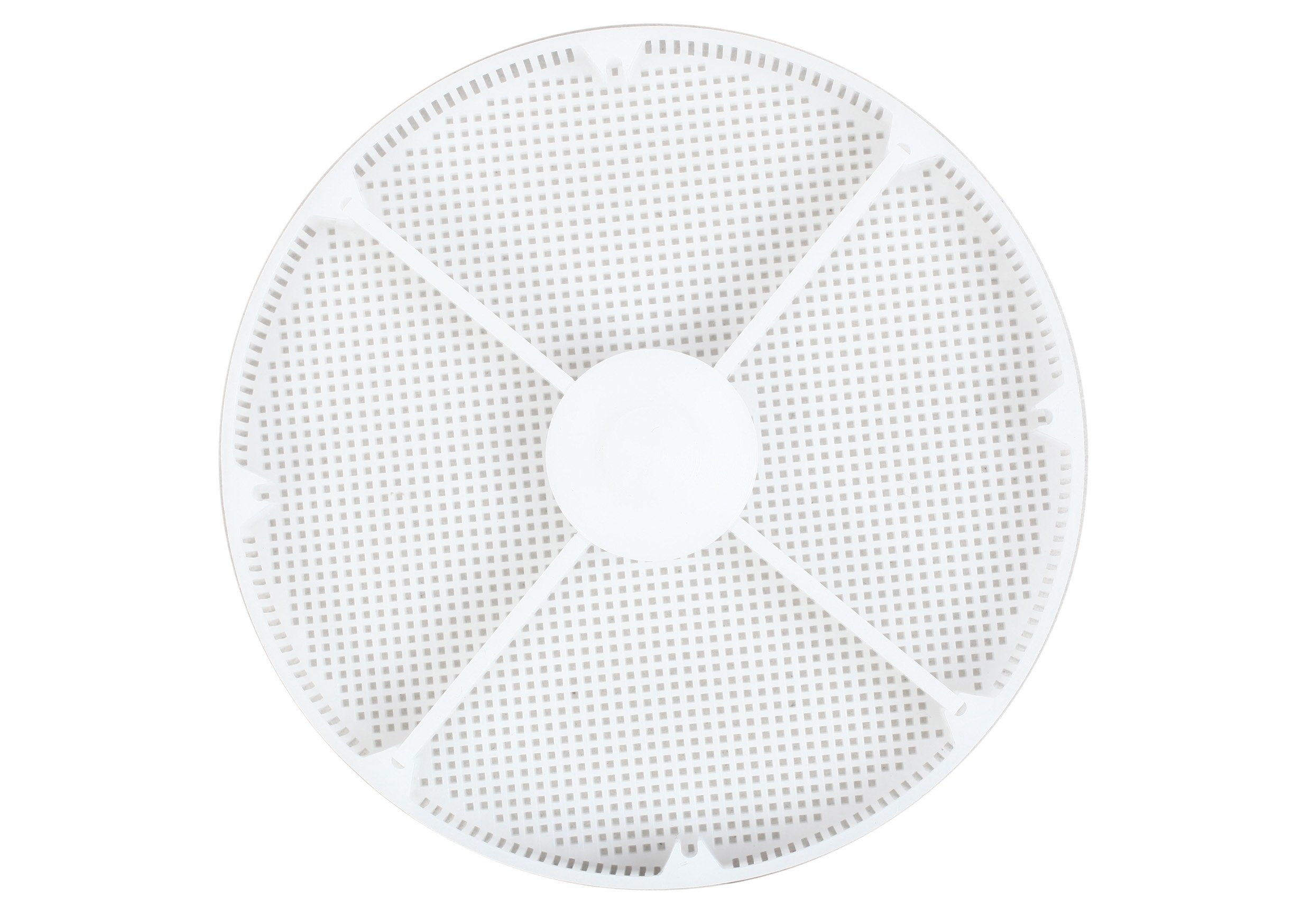 _ Strainer basket, dia. 80 mm, 4 compartments, double outer wall Greiner Vibrograf