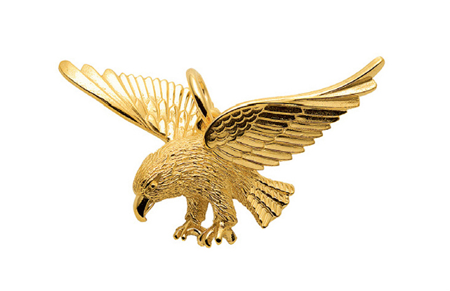 Pendant gold 333/GG eagle