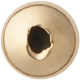 Linse Gold 333/-Gg poliert, rund Ø 5,00mm