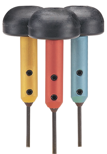 GRS graver handle set 3 pieces, length-adjustable in 3 colours