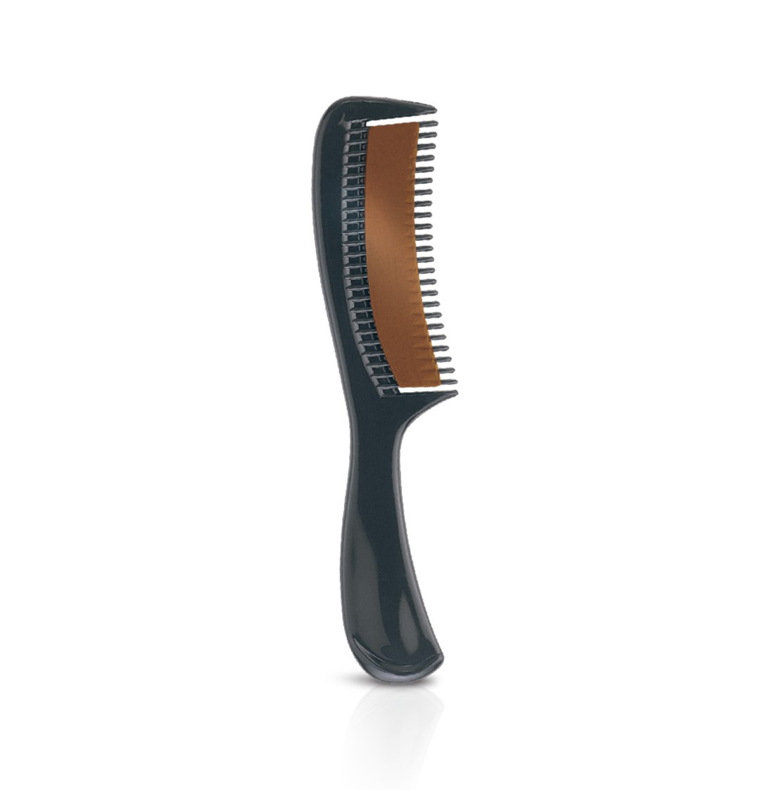 Dark brown color comb - instantly covers gray hair