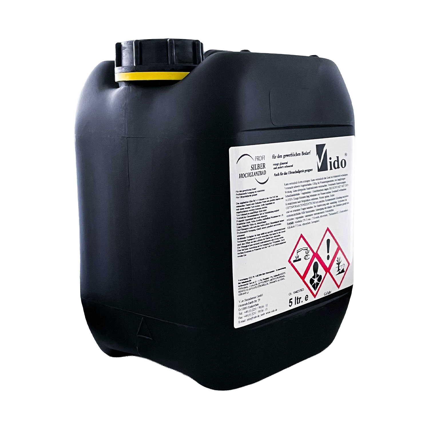Silber-Hochglanztauchbad 5 Liter VIDO