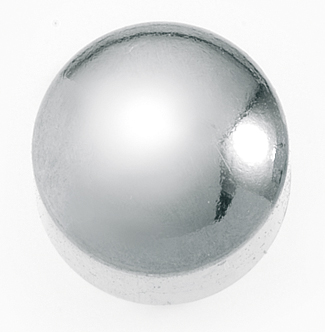 Erstohrstecker System 75 Gold 585/- WG Kugel 3 mm Stift kurz Studex