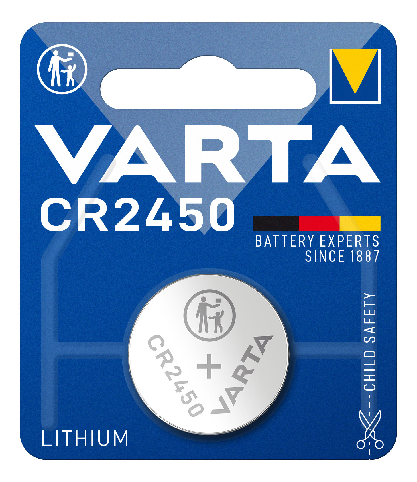 Varta 2450 lithium button cell