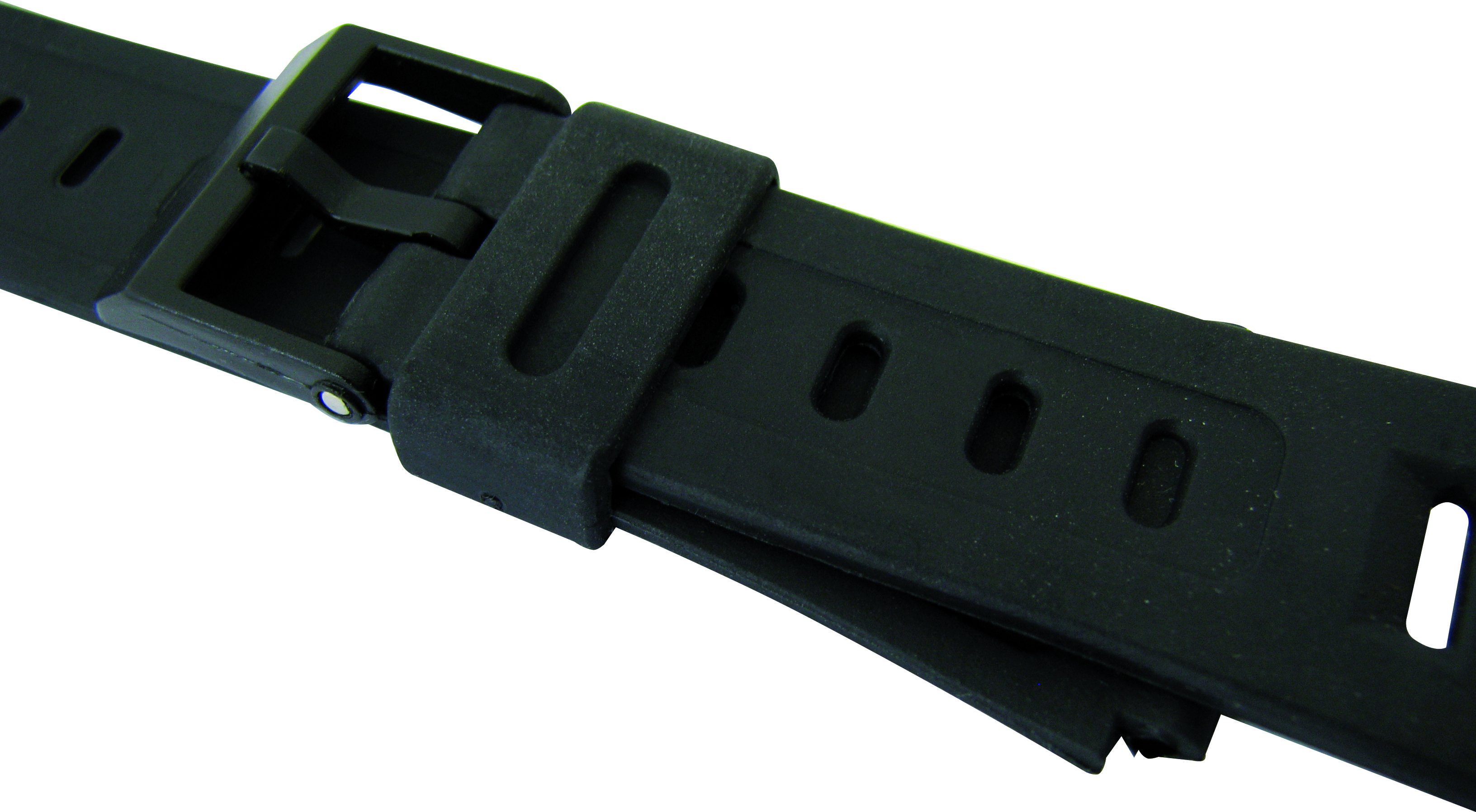rubber armbanden-set 16-22mm zwart