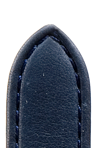 Lederband Softina 14mm dunkelblau, extra lang