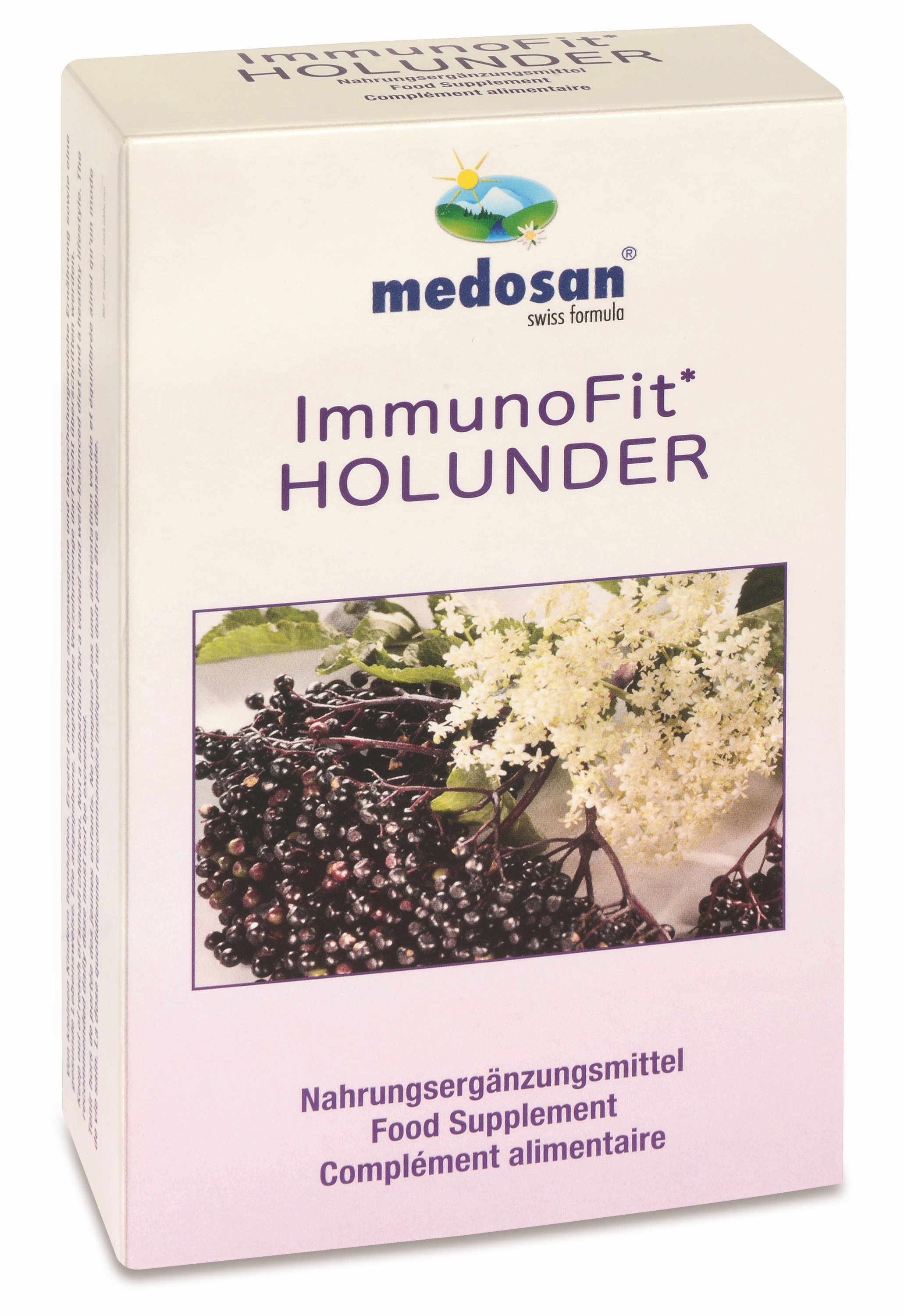 ImmunoFit Holunder, 60 Kapseln - zur Stärkung Ihres Immunsystems