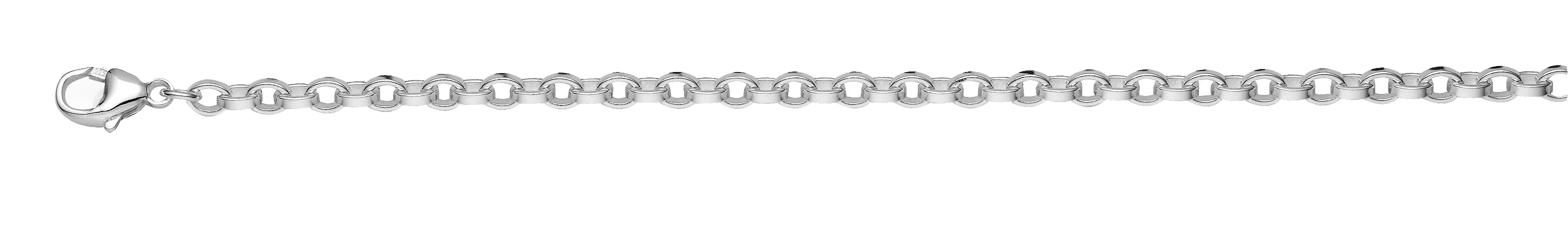 Chain silver 925/-, anchor wide 70 cm