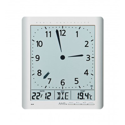 AMS radio wall clock