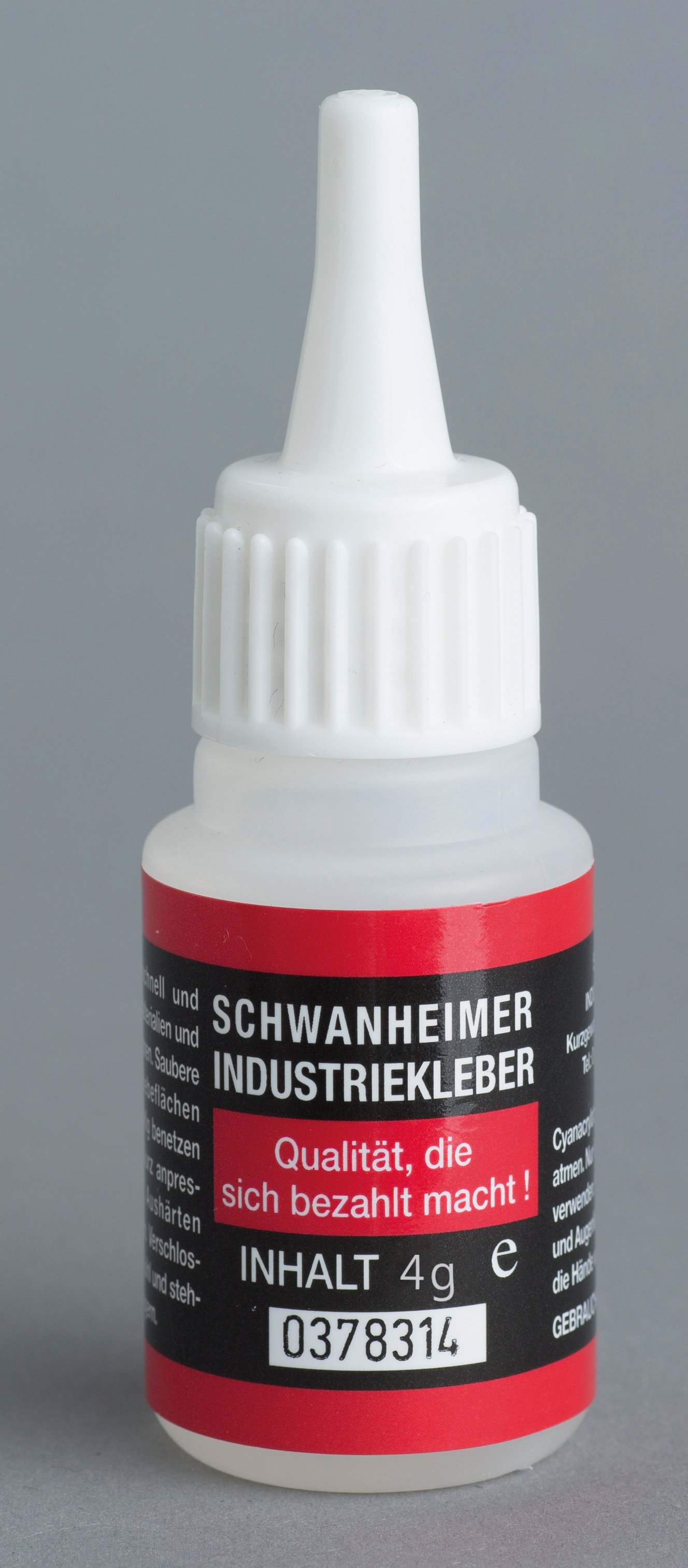 Schwanheimer industriële lijm 4g