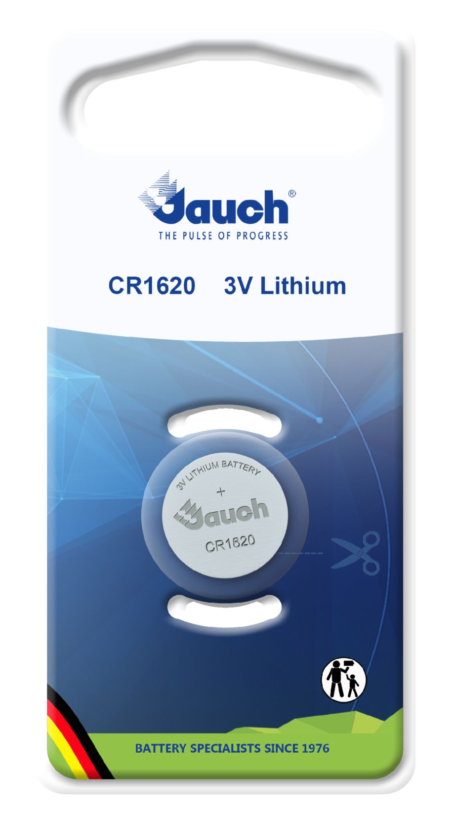 Jauch Secure 1620 Lithium Knopfzelle
