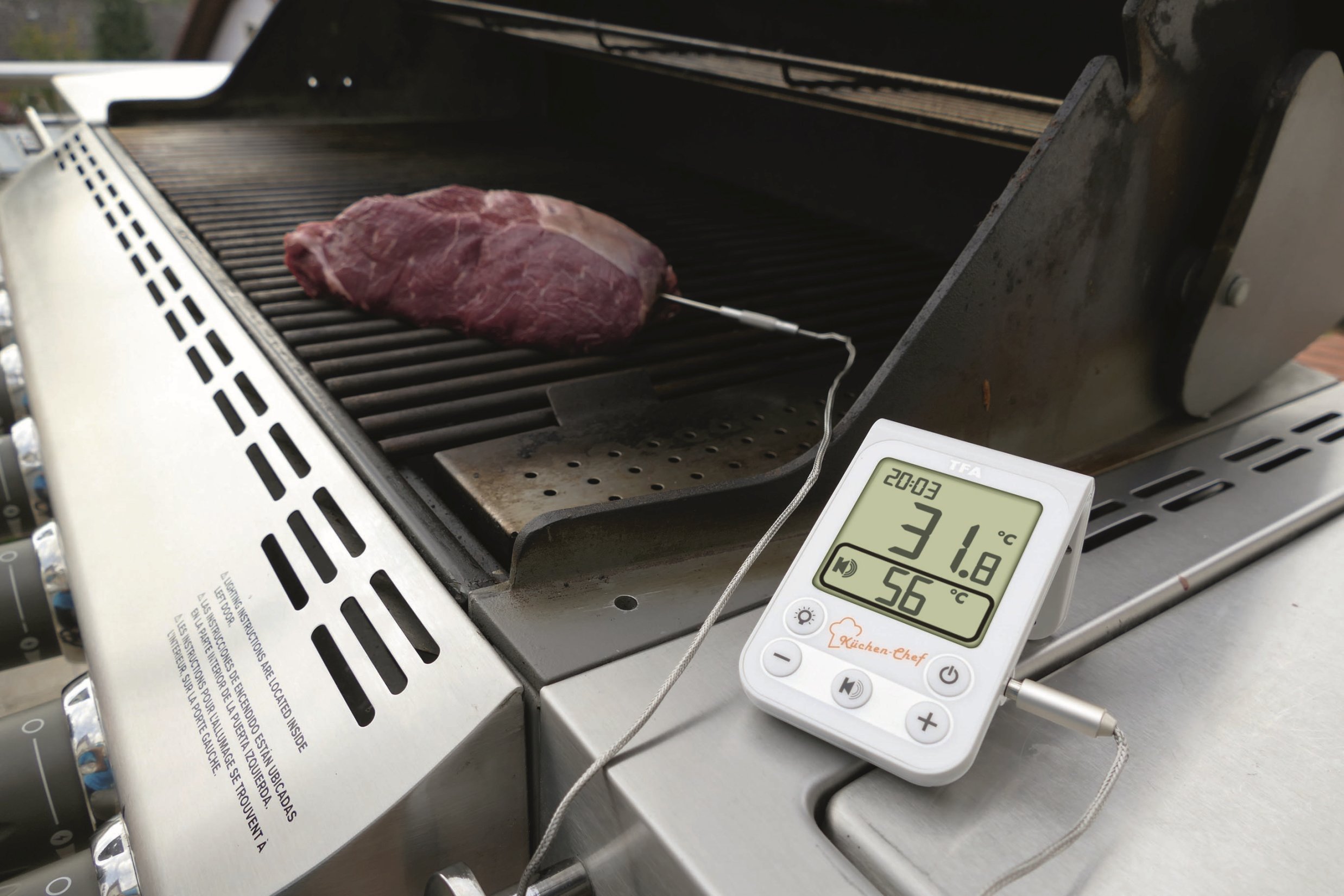 TFA digital grill / roast thermometer