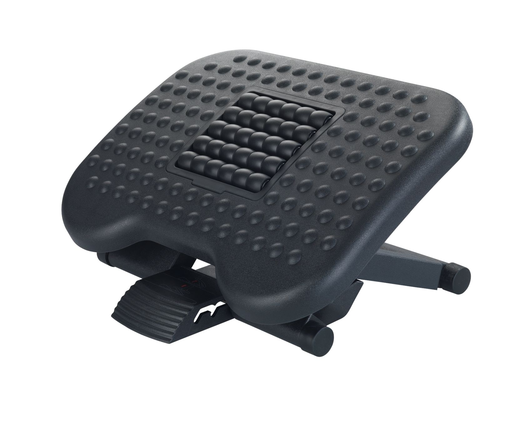 Footrest with massage rollers 3in1