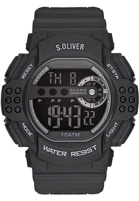 s.Oliver Kunststoffband schwarz SO-2633-PD