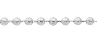 Collier chain silver 925/-, sphere 45 cm