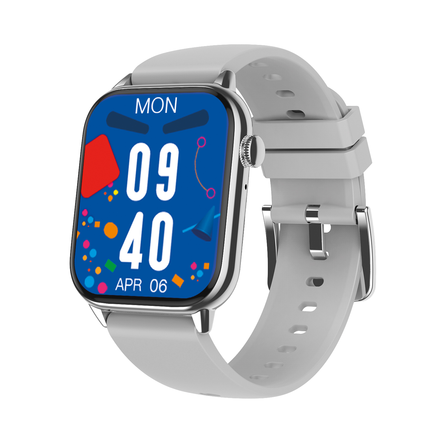 Atlanta 9724/4 Fitness Tracker - Smartwatch - silver / gray