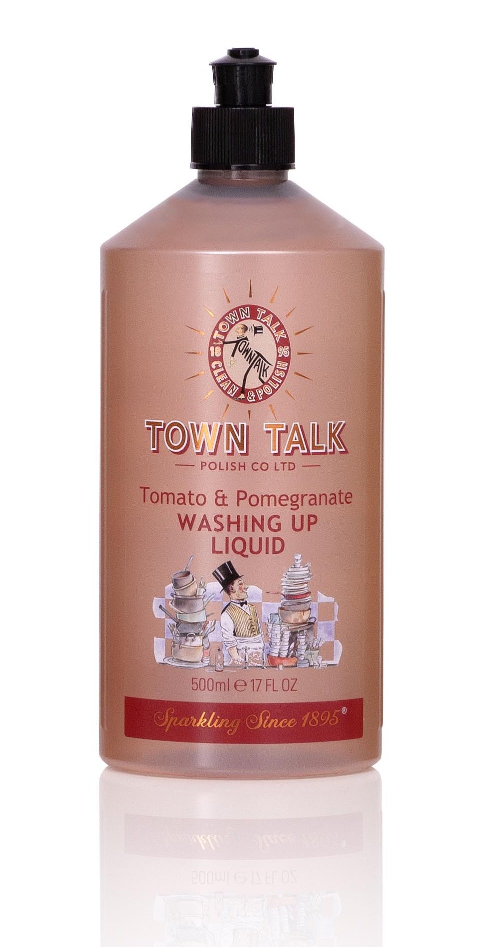 MR. TOWN TALK Superior Tomato & Pomegranate Washing Up Liquid, 500ml