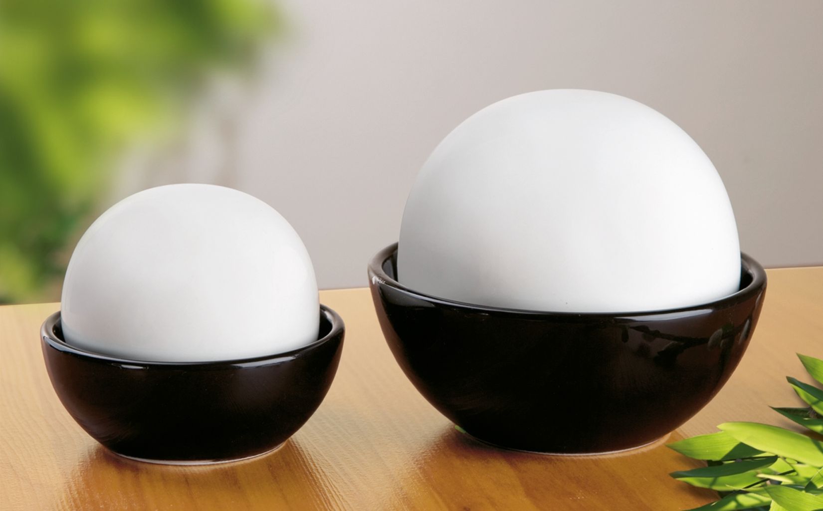 Decorative humidifier, 2-part - for a pleasant room climate