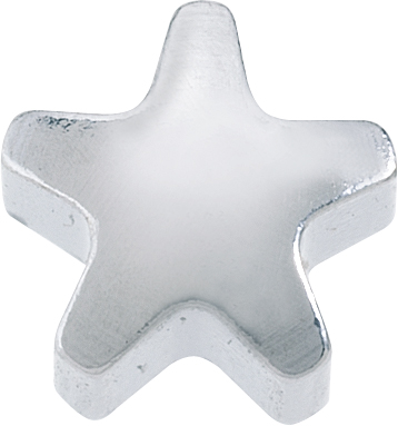 First ear stud Studex plus, 3.95 mm white star