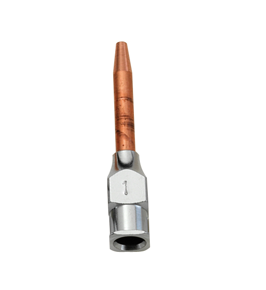 Copper nozzle no. 1 for micro soldering and welding kit 