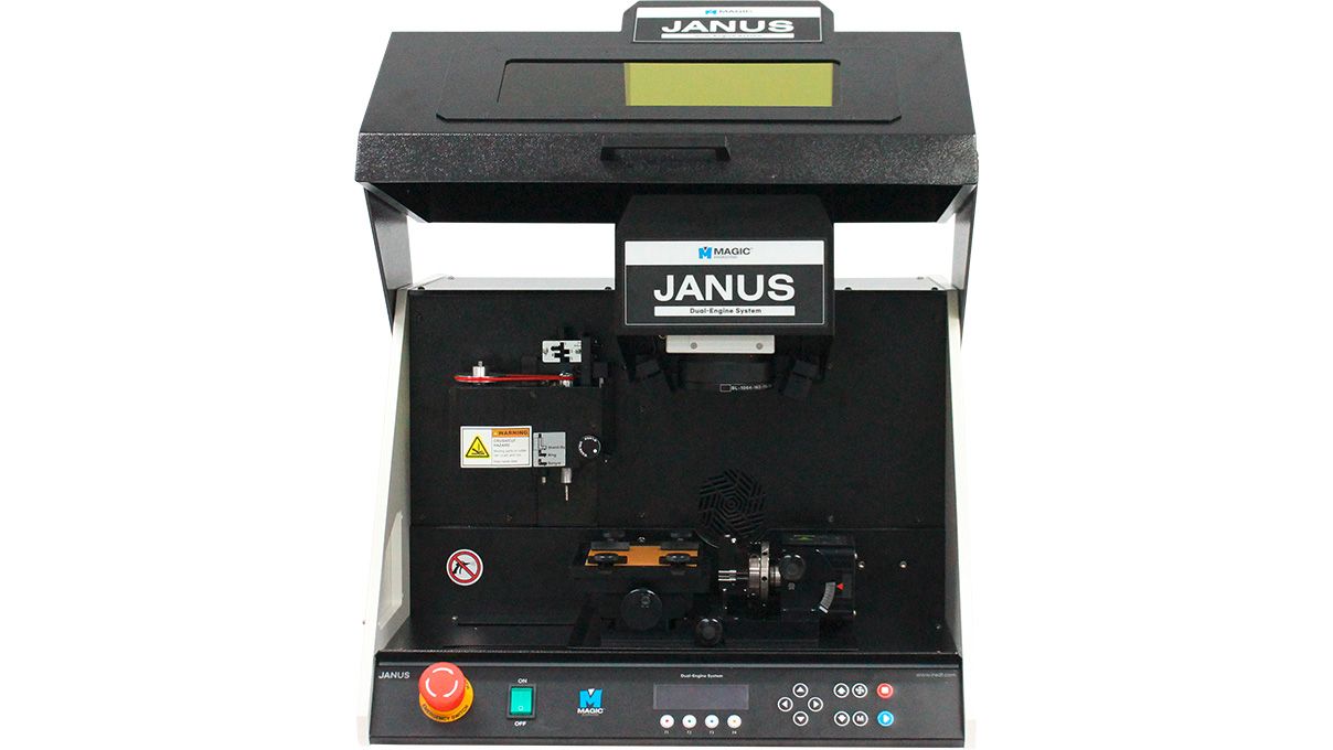 Lasergraviermaschine Magic Janus Hybrid 30W