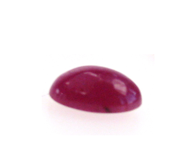 Ruby cabouchon oval 5,00x3,00mm