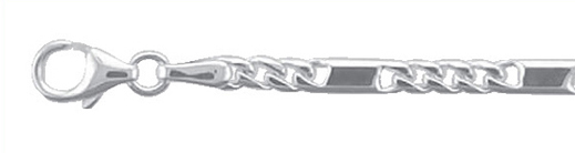 Armbänder 2 Stück Silber 925/-, Fantasie 19,00cm